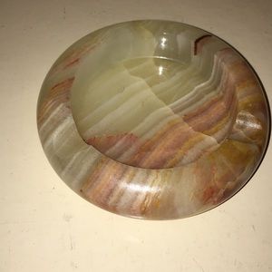 Decorative Ashtray and Egg